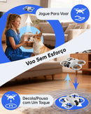 Drone Neo 4K Profissional Câmera Dupla FPV WiFi, Fluxo Óptico, Manutenção de Altura, Controle Remoto e 2 Baterias