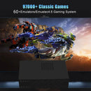 Console de Videogame Retro R3 PRO Sistema Batocera 500GB 3865U 70000+ Jogos para Wii PS2 PSP Saturn GameCube N64 Controle Sem Fio