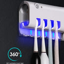 Aplicador Pasta de Dente Suporte Dispenser Escova Automático Com Esterilizador Uv