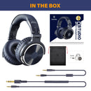 Oneodio pro 10 com fio dj fones de ouvido baixo estéreo gaming headset com microfone para telefone estúdio monitor fone para gravação