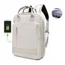 Mochila para laptop de 15,6 polegadas para mulheres, porta de carregamento USB mochila de negócios para viagens Wrok, bolsa universitária para homens e mulheres