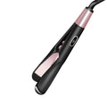 Prancha e Modelador de Cabelo Elétrico Profissional 2 em 1, Ferramentas de Estilização de Cabelo em Cerâmica com Controle de Temperatura em Liga de Alumínio