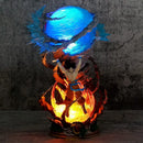 25cm dragon ball figuras espírito bomba sou goku anime figuras super saya pvc estátua boneca figura de ação modelo coleção brinquedos presente