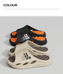 Chinelos de massagem da moda masculina sandálias internas/externas praia flip flop sola grossa masculino slides verão antiderrapante chinelos de chuveiro