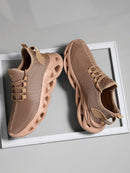 Homens esportes correndo preto sapatos de corrida tênis casuais marrom ao ar livre malha respirável feminino luz absorção de choque tênis preto