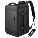 Mochila de Viagem de Grande Capacidade para Homens e Mulheres, Bolsa para Laptop Multifuncional, Mochila Expansível para Viagens de Negócios
