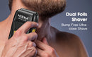 Máquina de acabamento hiena elétrica profissional máquina de cortar cabelo elétrica máquina de barba recarregável barbeador masculino kit aparador de cabelo