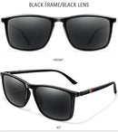 Luxo quadrado vintage polarizado ciclismo óculos de sol das mulheres dos homens moda viagem condução pesca óculos de sol masculino uv400