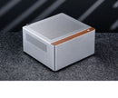 JONSBO NV10 Chassis ITX MINI Suporte totalmente em alumínio Fonte de alimentação 1U FLEX em pé ou deitado Caixa de computador