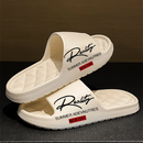 Sapatos masculinos de EVA com design inovador de verão, chinelos domésticos macios e leves, adequados para atividades de lazer internas e externas