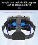 Óculos de realidade virtual 3d vr, dispositivos de fone de ouvido, lentes de capacete, óculos inteligentes para smartphones, celular, jogo móvel, conjunto de visualizador viar