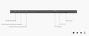 Monitor portátil ARZOPA 14,0 ''1080P FHD IPS com segunda tela externa USB C HDMI para Mac, laptop, PC, switch, PS, Xbox, A1S