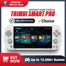 Trimui Smart Pro Console de jogos portátil 4.96 ''tela IPS Sistema Linux Joystick Iluminação RGB Smartpro Retro Video Game Player Presente