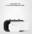 Óculos de realidade virtual 3d vr, dispositivos de fone de ouvido, lentes de capacete, óculos inteligentes para smartphones, celular, jogo móvel, conjunto de visualizador viar