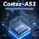Anbernic rg40xx h console de jogos portátil 4.0-in 640*480 tela ips 3200mah sistema de 64 bits com luz rgb construído em 5k + jogos rg40xxh