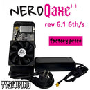 BitNerdQaxe++ Rev6.1 Minerador de Bitcoin Última Geração 6TH/s SHA-256 BTC Baixo Consumo 100W Minerador Solo com Fonte de Alimentação 12V 10A para Mineração de Criptomoedas
