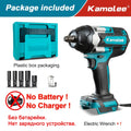 [Pneus de caminhão podem abrir] Kamolee Tool DTW700 1800N.m Chave de impacto elétrica de alto torque 1/2 polegadas para bateria de 18v/21V