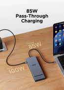 UGREEN 12 em 1 USB HUB Tipo-C para 2HDMI 4K120Hz DP USB3.2 10Gbps SD/TF RJ45 PD100W para MacBook Dell HP Acessórios para laptop Encaixe