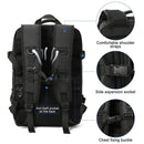 Mochila de Viagem de Grande Capacidade para Homens e Mulheres, Bolsa para Laptop Multifuncional, Mochila Expansível para Viagens de Negócios