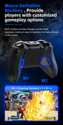 Controle de jogo móvel sem fio G6 com gatilho Hall e joystick Hall, compatível com Switch/PC/Android/iOS