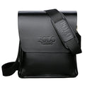 A bolsa de ombro único de negócios de lazer Polo bolsa vertical masculina tendência bolsa de ombro inclinada
