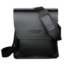 A bolsa de ombro único de negócios de lazer Polo bolsa vertical masculina tendência bolsa de ombro inclinada