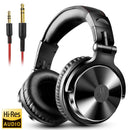 Oneodio-fone de ouvido para dj, profissional, fones de ouvido sobre a orelha, monitor, microfone, alta fidelidade, com fio, grave, headset para jogos em telefone