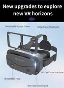 Óculos de realidade virtual 3d vr, dispositivos de fone de ouvido, lentes de capacete, óculos inteligentes para smartphones, celular, jogo móvel, conjunto de visualizador viar