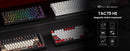 Akko tac75 he teclado de interruptor magnético 75% teclados para jogos gatilho rápido 0.005mm 8k rgb com fio esports teclado personalizado para gamer