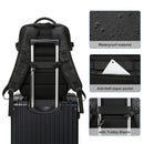 Mochila de Viagem de Grande Capacidade para Homens e Mulheres, Bolsa para Laptop Multifuncional, Mochila Expansível para Viagens de Negócios