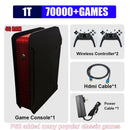 Console de Videogame Retro X4 com Sistema Duplo de 1T e CPU I3-3110M para PS2/PSP/WII/N64/DC/SS, Presentes de Jogos para Crianças e Homens