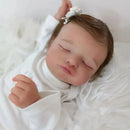 45cm fofinho rosalie bebe reborn com cabelo enraizado dormir reborn bebê menina boneca rencida brinquedo bebe para crianças menina
