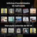 Máquina fiber laser de Marcação a Laser de Fibra Cloudray 30W 50W 60W Raycus MAX JPT para Corte de Joias, Ouro, Prata, Aço Inoxidável, Cobre e Alumínio Gravação laser