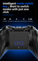 Controle de jogo móvel sem fio G6 com gatilho Hall e joystick Hall, compatível com Switch/PC/Android/iOS