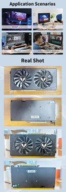 Placa de Vídeo para Jogos AMD RX 590 8GB GDDR5 256Bit PCI Express 3.0 ×16 6Pin Radeon GPU SOYO Série rx590