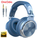 Oneodio pro 10 com fio dj fones de ouvido baixo estéreo gaming headset com microfone para telefone estúdio monitor fone para gravação