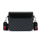 Moda jacquard padrão masculino crossbody saco high-end casual bolsa de ombro para viagens de negócios à prova dwaterproof água diário estilingue saco