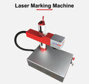 Máquina de Marcação a Laser Hunst Pequena, 30W 50W Portátil, Dobrável, Mini Gravador a Laser de Fibra, Presente DIY para Gravação, Gravação de Joias em Metal