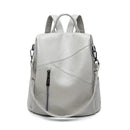 2025 novas mulheres mochilas de couro genuíno retalhos couro de bezerro real ombros saco anti-roubo viajando campus daypacks para meninas