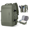 Mochila de Viagem de Grande Capacidade para Homens e Mulheres, Bolsa para Laptop Multifuncional, Mochila Expansível para Viagens de Negócios
