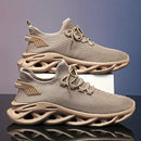 Homens esportes correndo preto sapatos de corrida tênis casuais marrom ao ar livre malha respirável feminino luz absorção de choque tênis preto