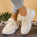 Calçados femininos, calçados esportivos femininos 2025 sapatos femininos respiráveis de malha única pai sapato esportivo feminino casual e versátil