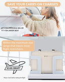Mochila de Viagem de Grande Capacidade para Homens e Mulheres, Bolsa para Laptop Multifuncional, Mochila Expansível para Viagens de Negócios