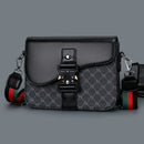 Moda jacquard padrão masculino crossbody saco high-end casual bolsa de ombro para viagens de negócios à prova dwaterproof água diário estilingue saco