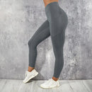 Yoga fitness mulheres leggings calças de cintura alta com bolso ginásio treino correndo elástico sexy bunda levantamento casual calças magras