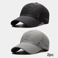 Boné de corrida com design original, fino, secagem rápida, respirável, língua de pato, sol, verão, pesca, boné de beisebol
