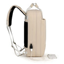 Mochila multifuncional a prova waterproof men, bolsa oxford de nylon com carregamento usb para laptop, escola, livros, viagem, para homens e mulheres