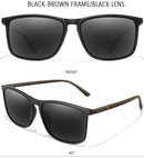 Luxo quadrado vintage polarizado ciclismo óculos de sol das mulheres dos homens moda viagem condução pesca óculos de sol masculino uv400