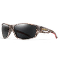 Luxo quadrado vintage polarizado ciclismo óculos de sol das mulheres dos homens moda viagem condução pesca óculos de sol masculino uv400