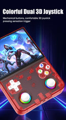 Novo Console de Videogame Retro Portátil R36 Ultra X com Tela IPS, 128GB de Jogos Pré-carregados, Player de Bolso com Sistema Linux